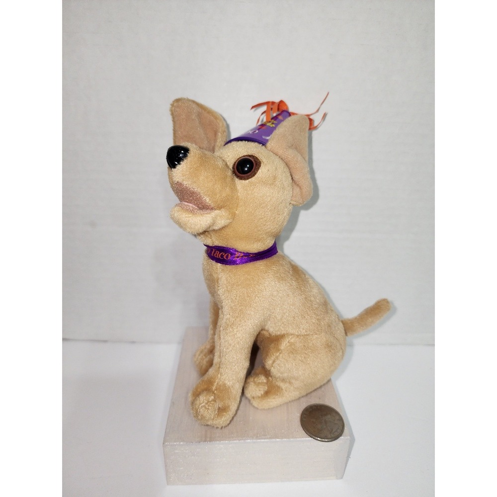 Yo Quiero Taco Bell Chihuahua Plush Y2K Hair New Year‎ Dog Puppy